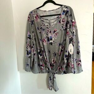 Floral Long Sleeve Shirt